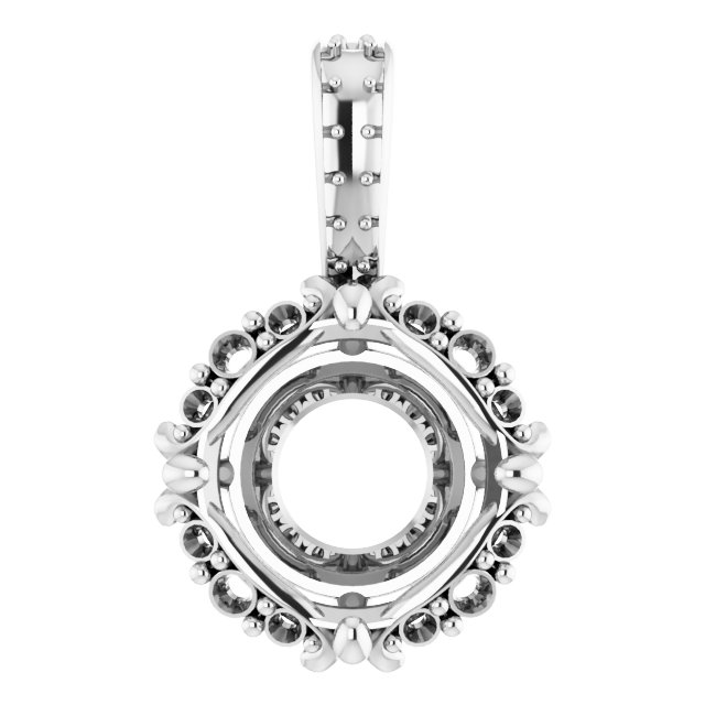 Halo-Style Pendant