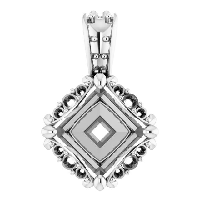 Halo-Style Pendant