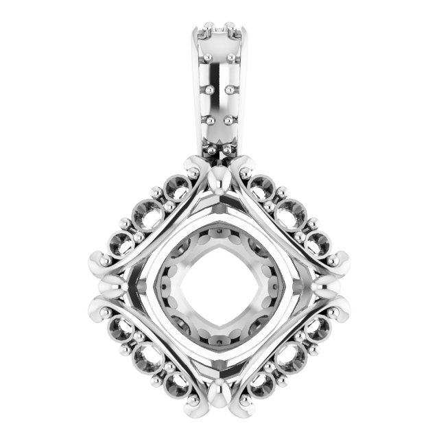 Halo-Style Pendant