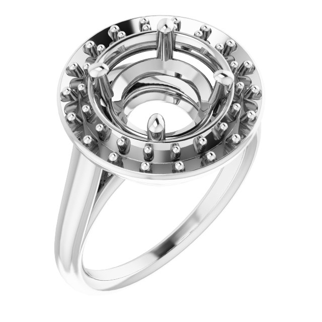 Halo-Style Engagement Ring