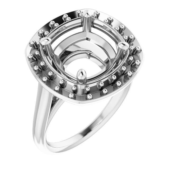 Halo-Style Engagement Ring