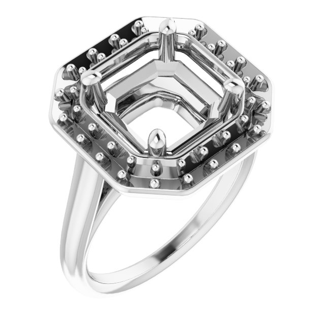 Halo-Style Engagement Ring