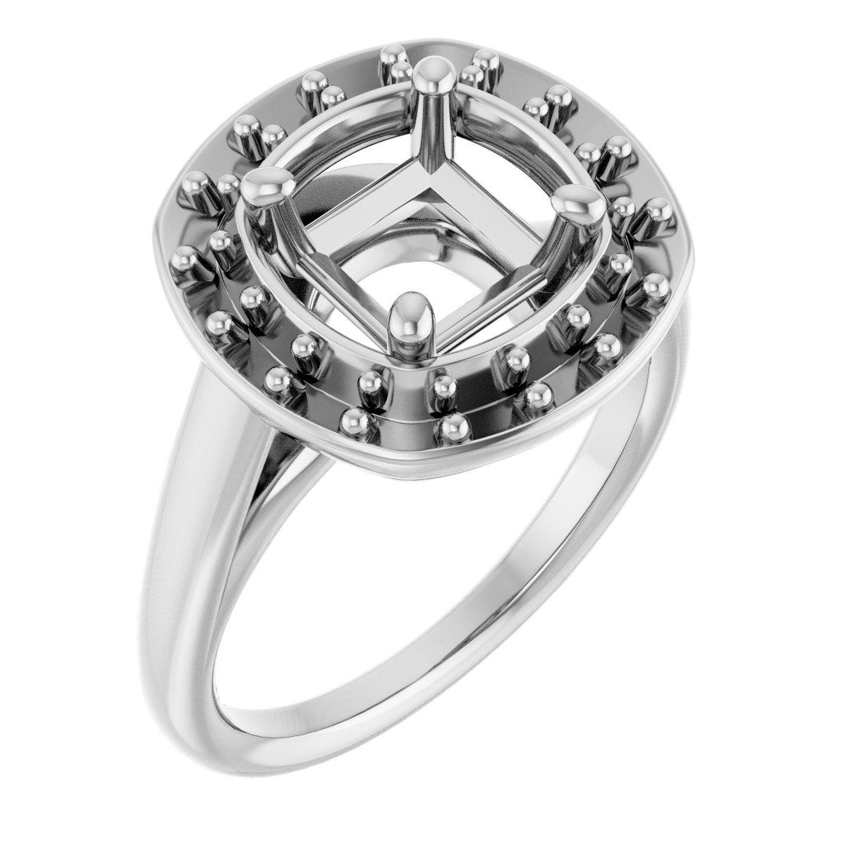 Halo-Style Engagement Ring
