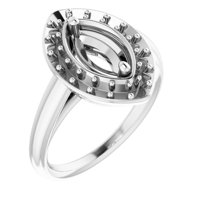 Halo-Style Engagement Ring