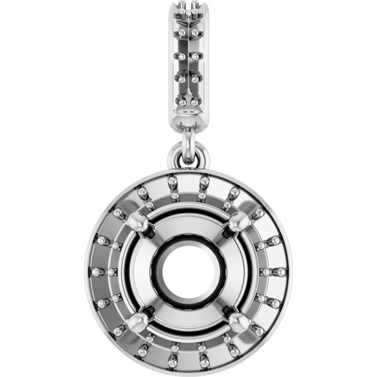 Halo-Style Pendant