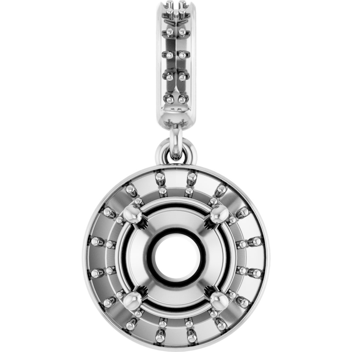 Halo-Style Pendant