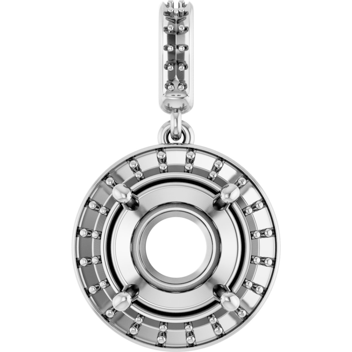 Halo-Style Pendant