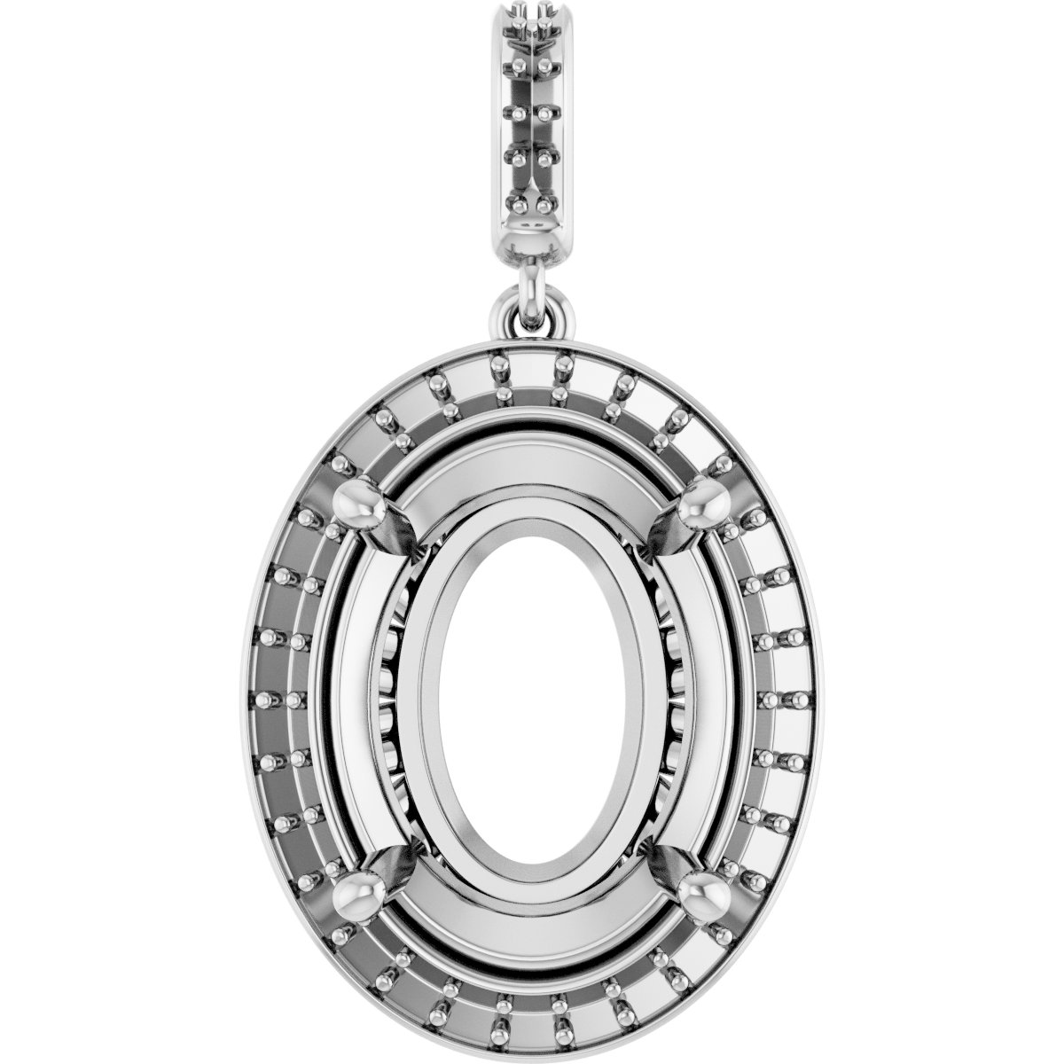 Halo-Style Pendant