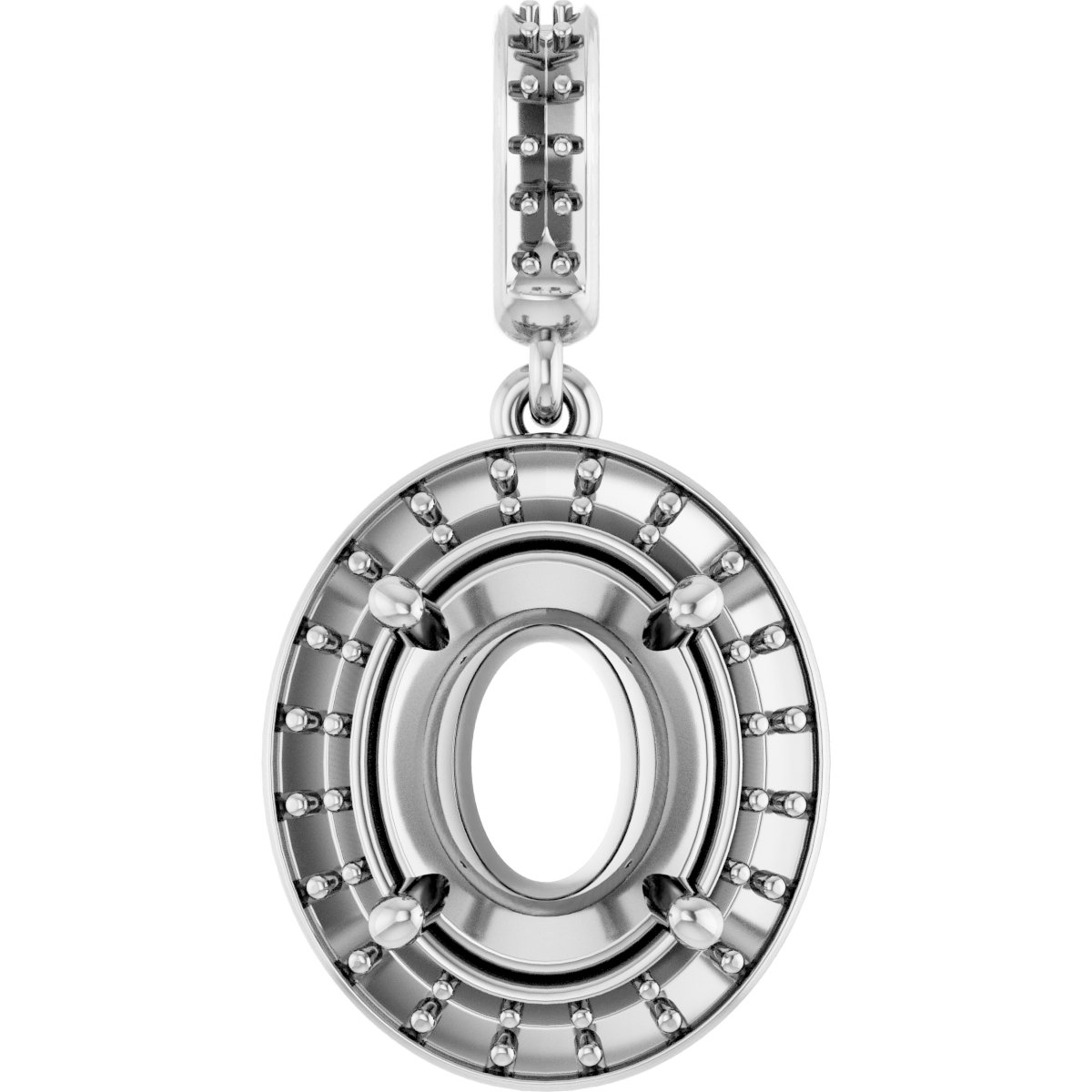 Halo-Style Pendant