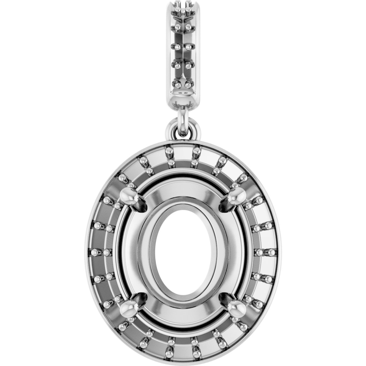 Halo-Style Pendant