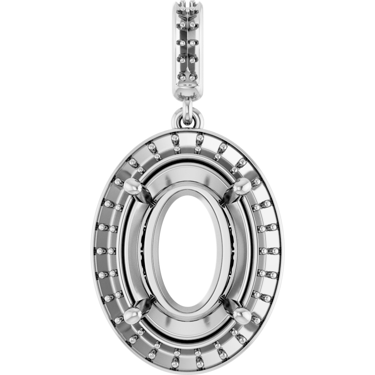 Halo-Style Pendant