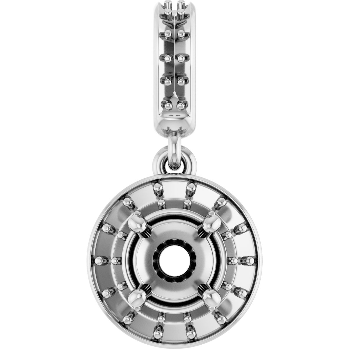 Halo-Style Pendant