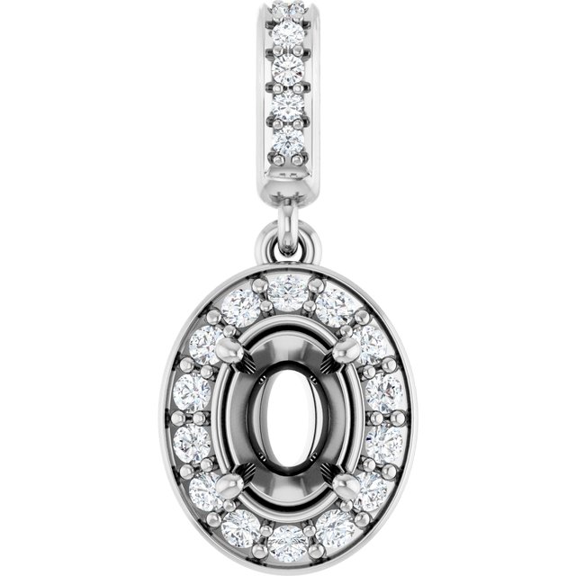 14k White Gold