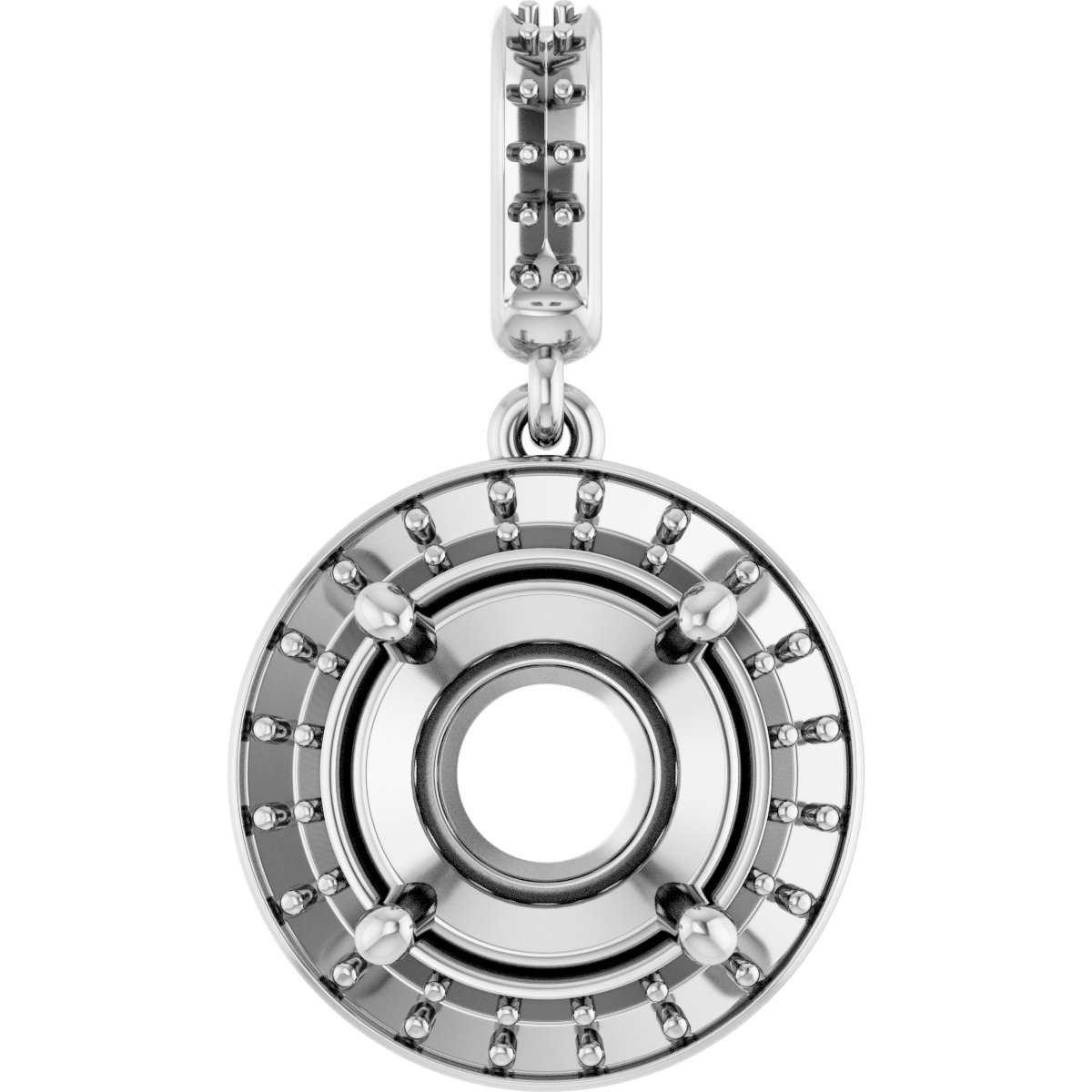 Halo-Style Pendant