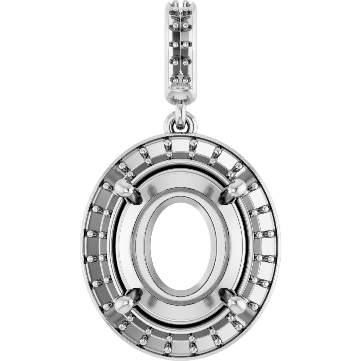 Halo-Style Pendant