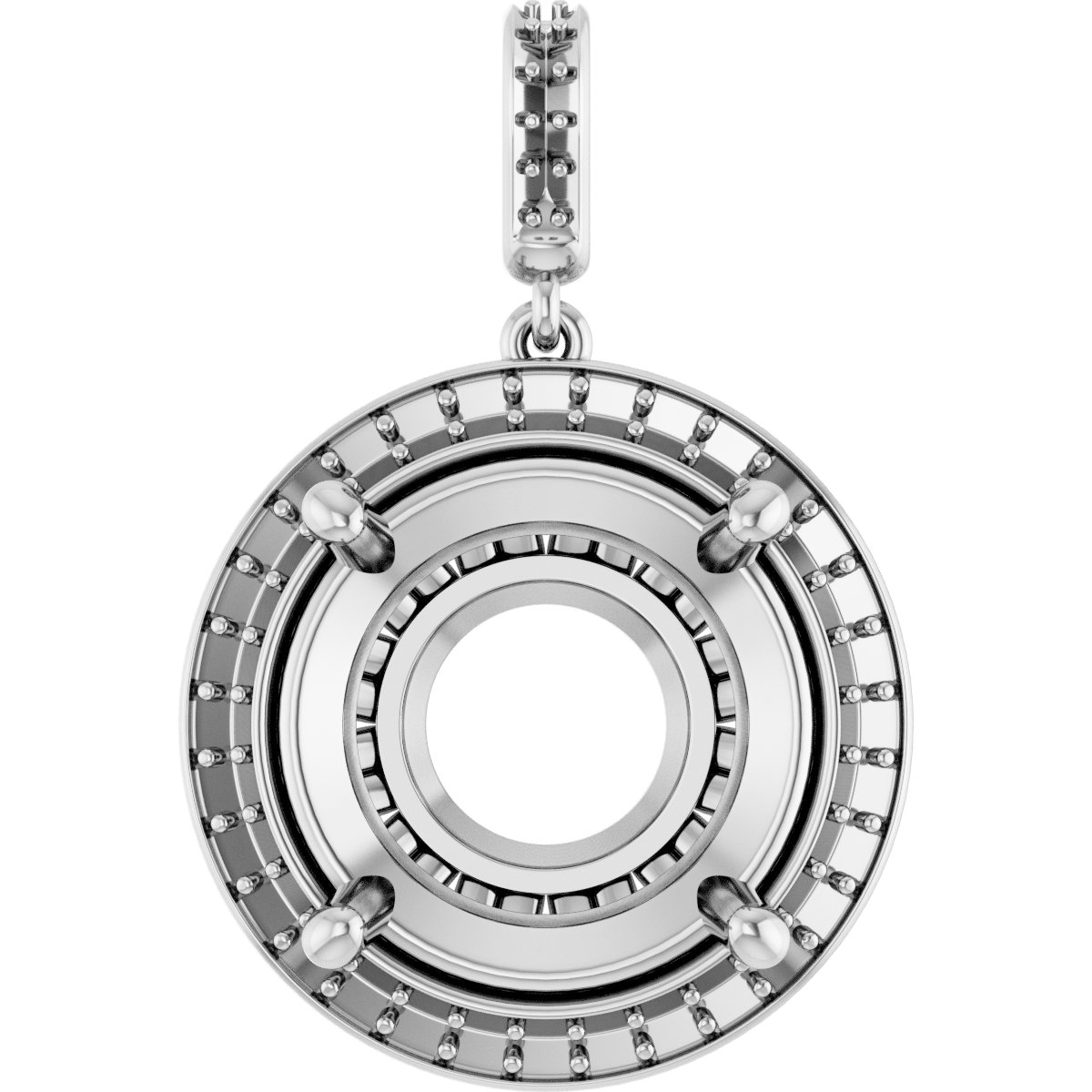 Halo-Style Pendant