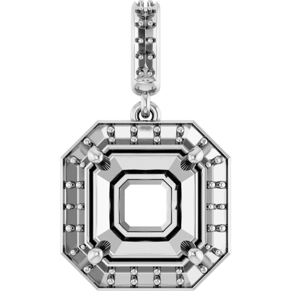 Halo-Style Pendant