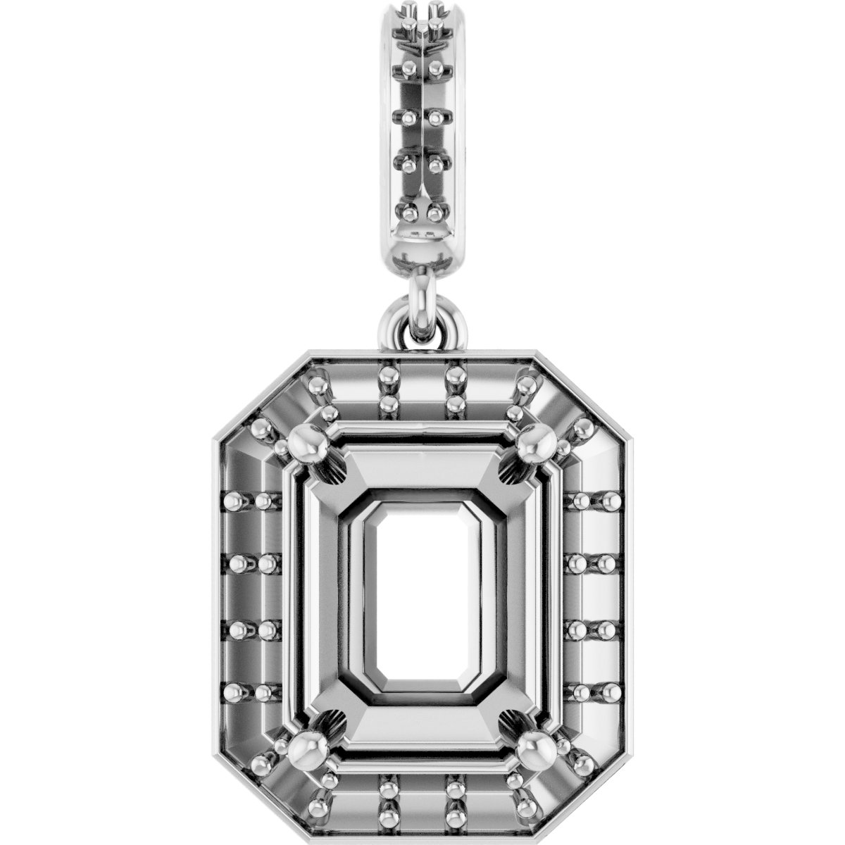 Halo-Style Pendant