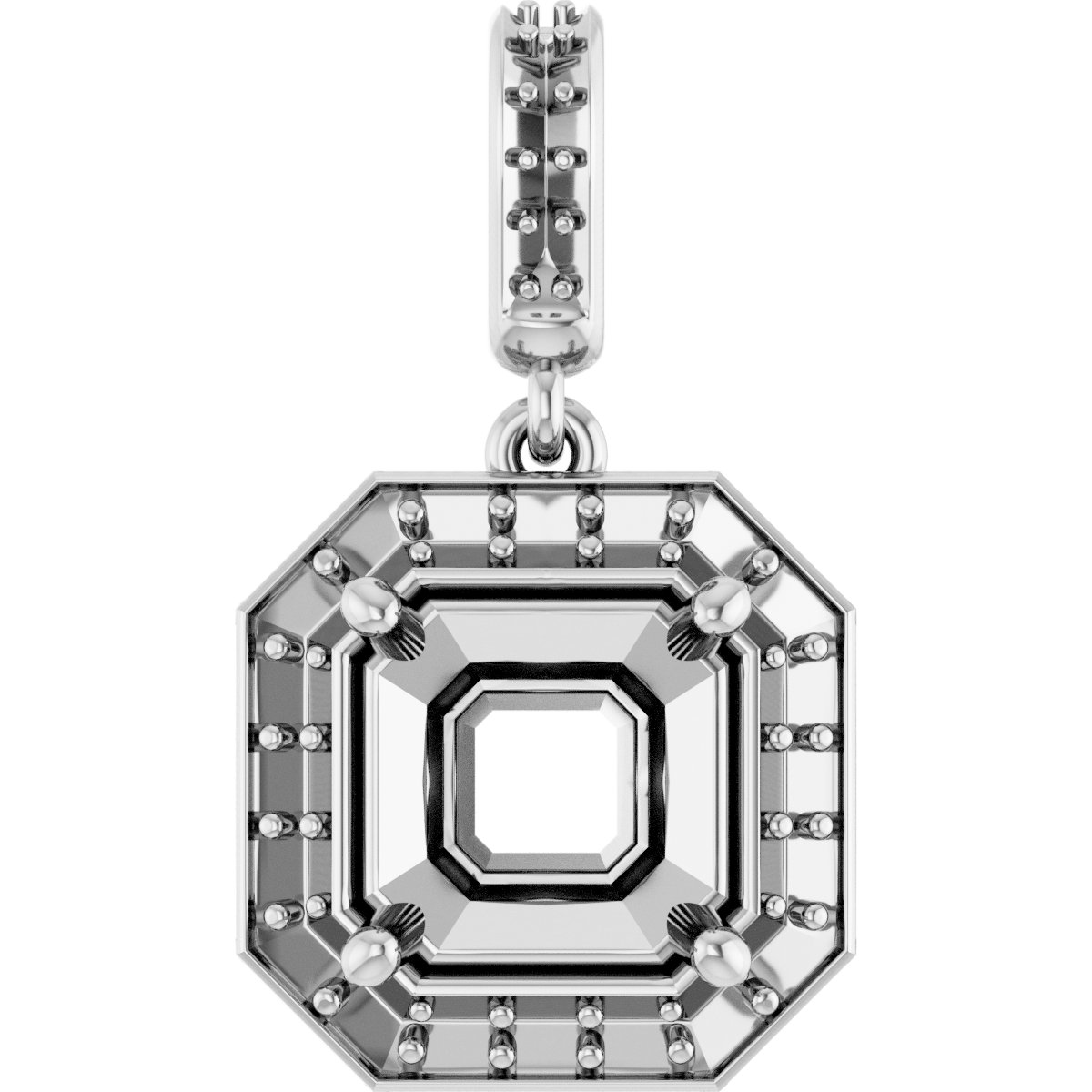 Halo-Style Pendant