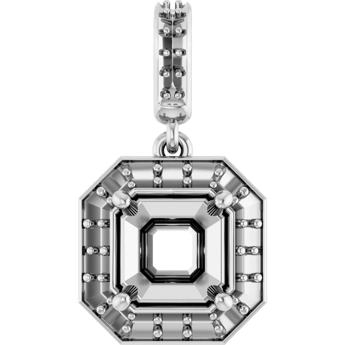 Halo-Style Pendant