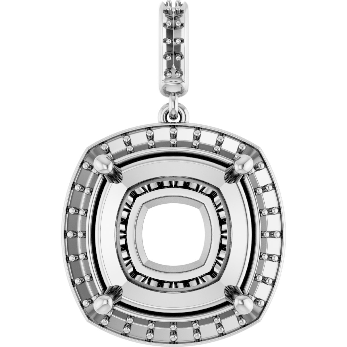 Halo-Style Pendant