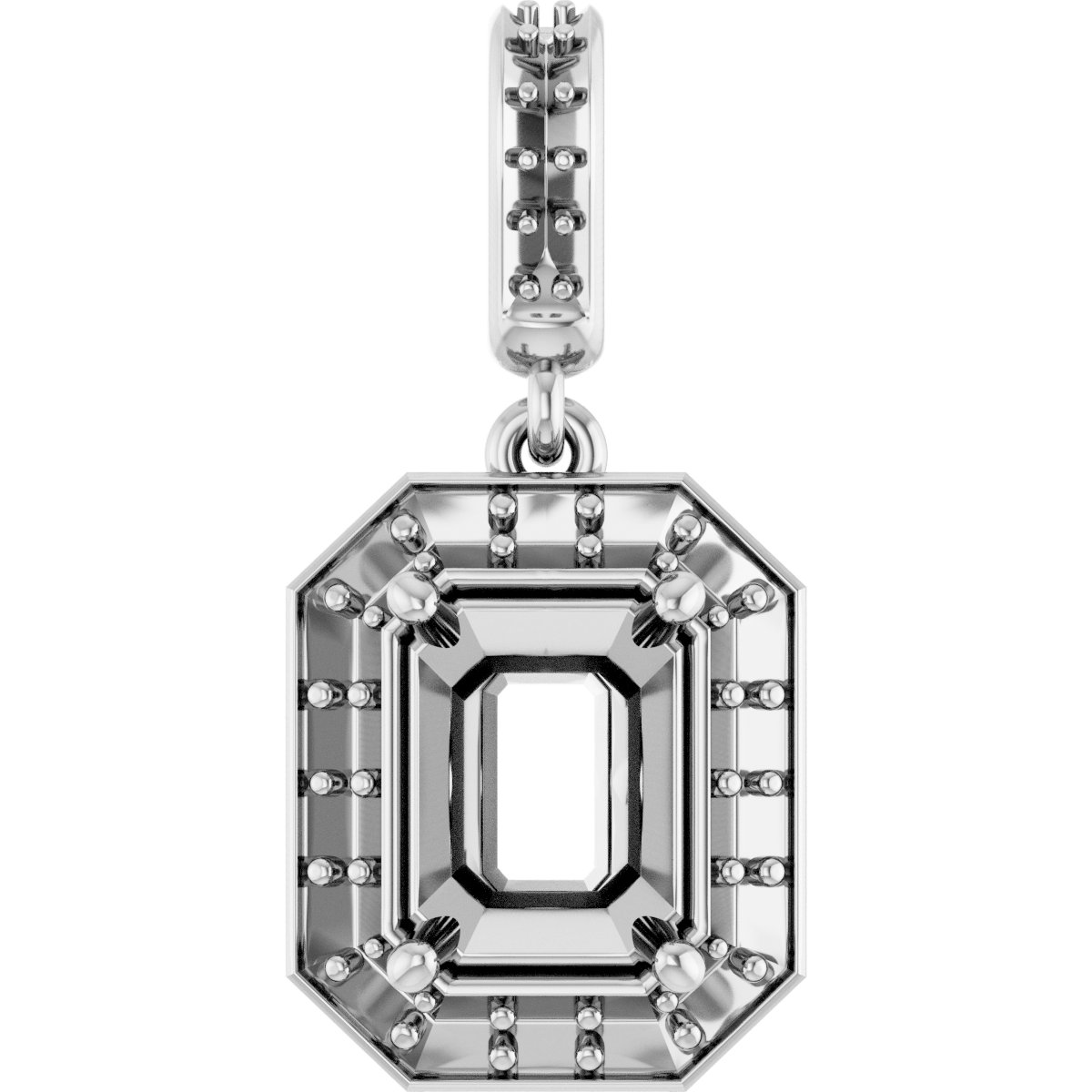 Halo-Style Pendant