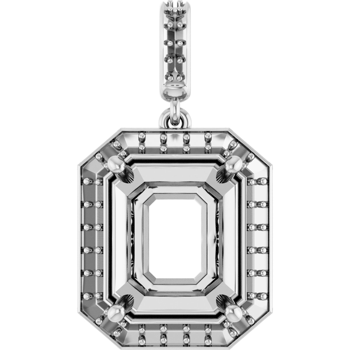 Halo-Style Pendant