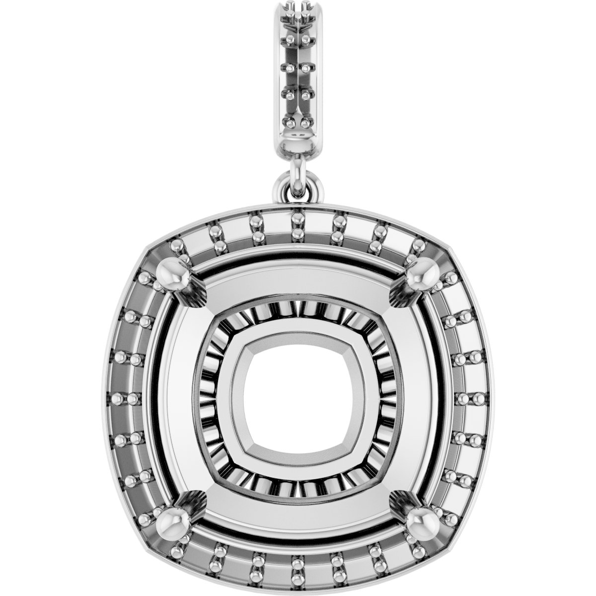 Halo-Style Pendant
