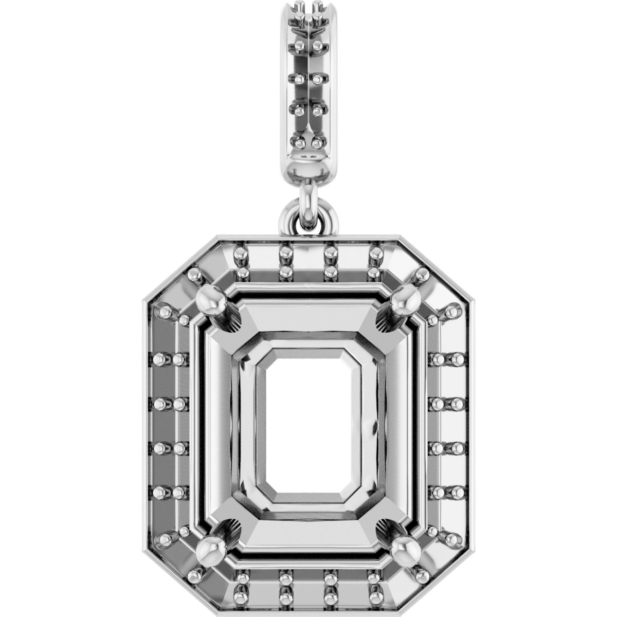 Halo-Style Pendant