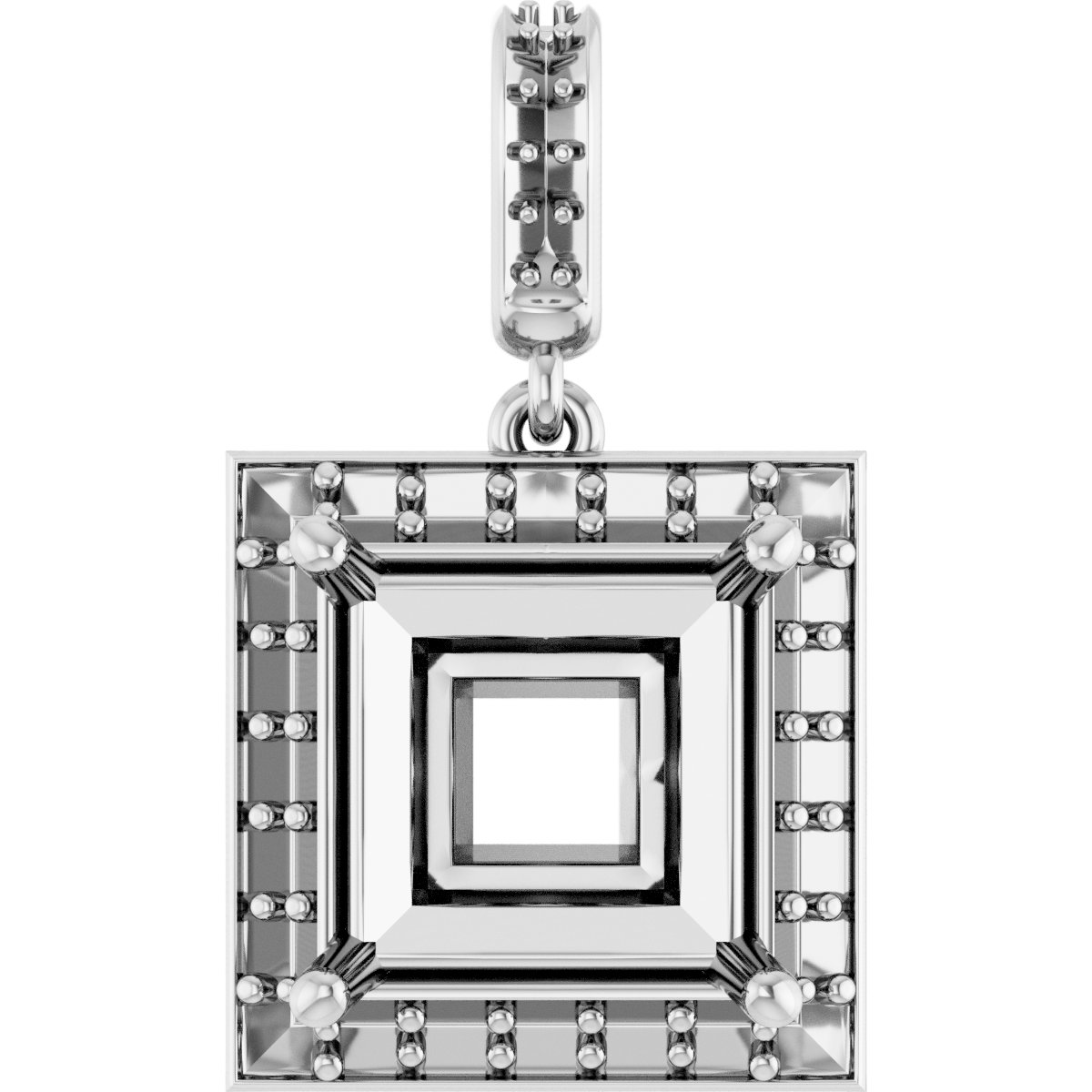 Halo-Style Pendant