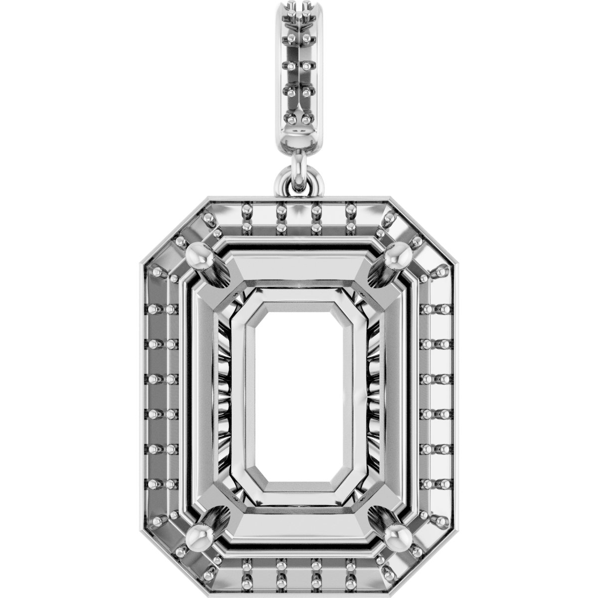 Halo-Style Pendant