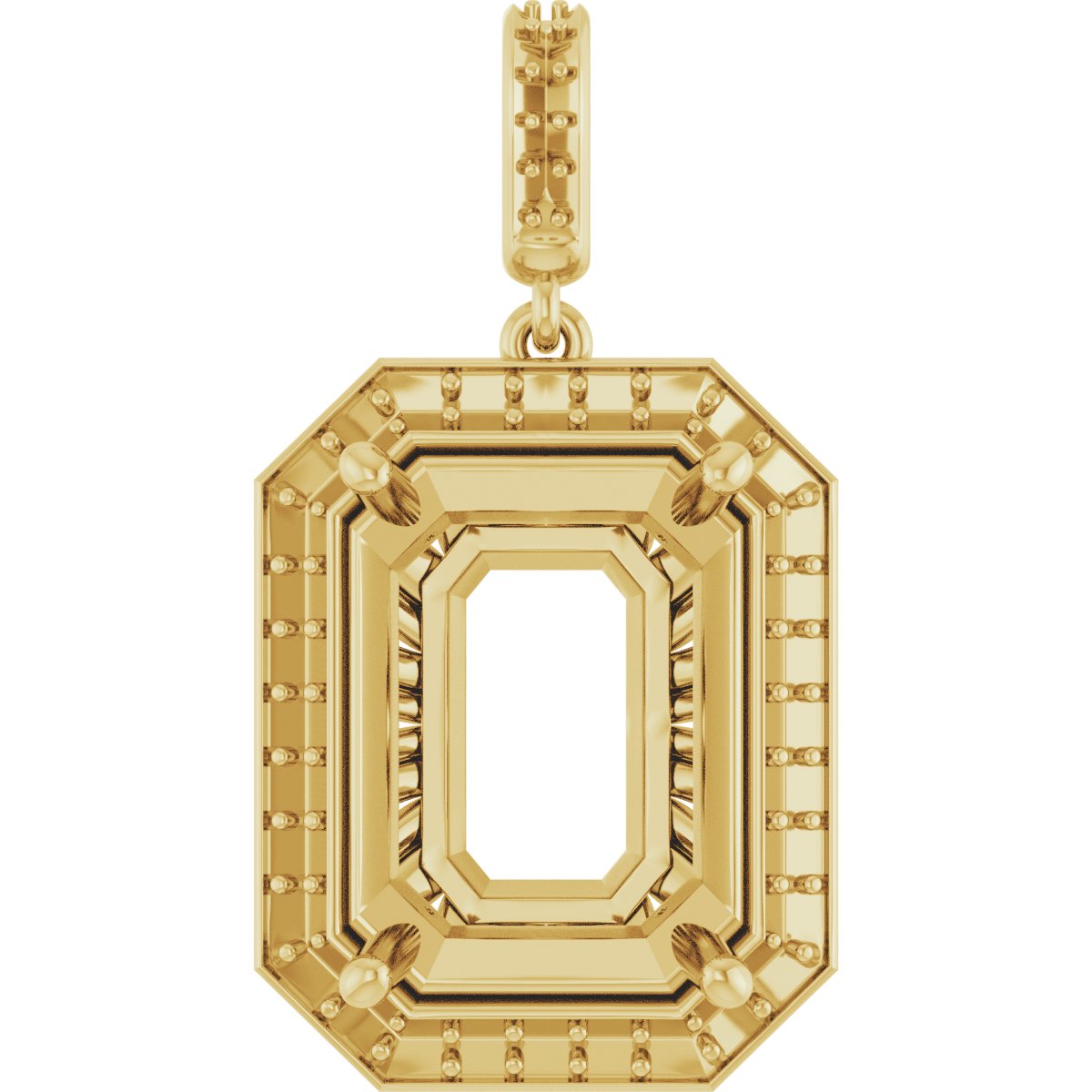 Halo-Style Pendant