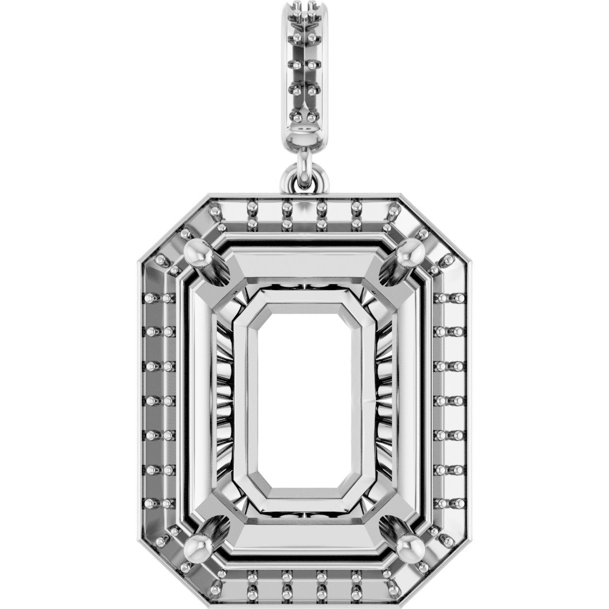 Halo-Style Pendant