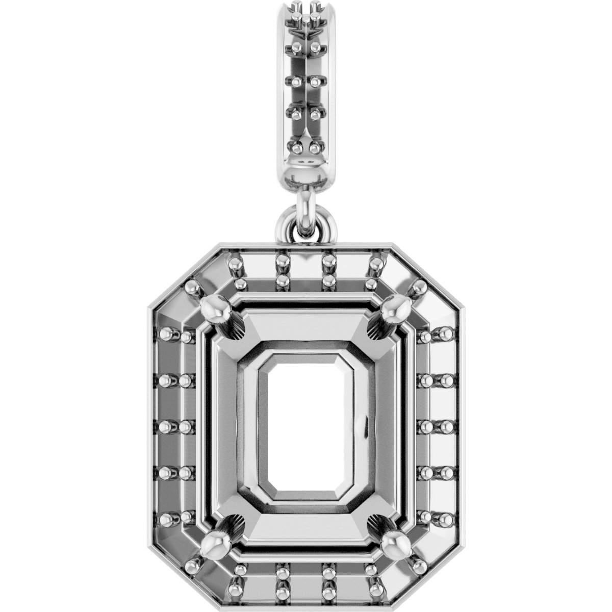 Halo-Style Pendant