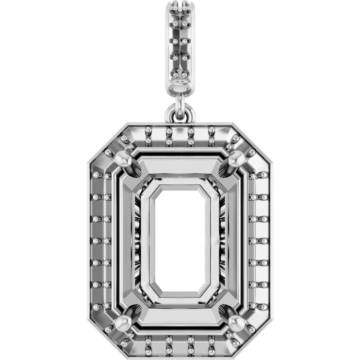 Halo-Style Pendant