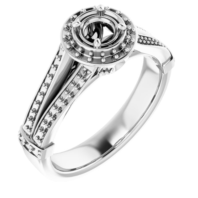 Halo-Style Ring