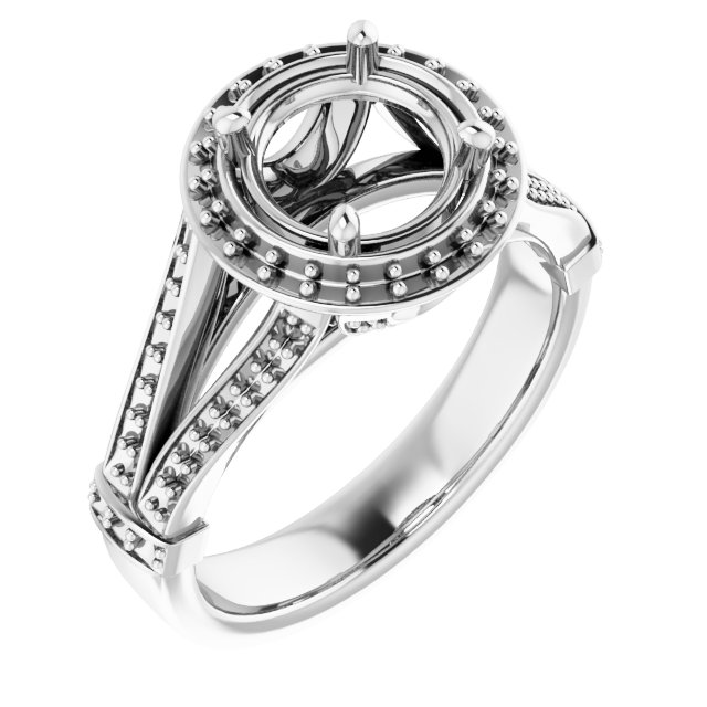 Halo-Style Ring