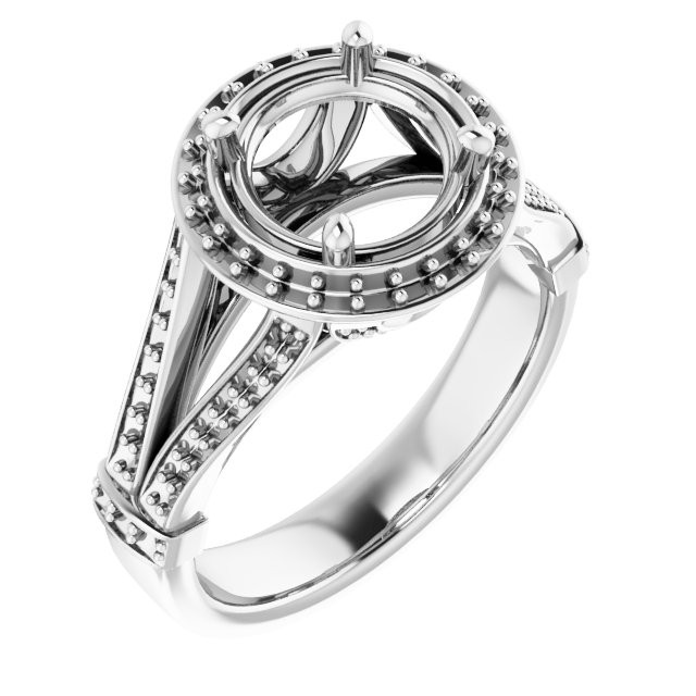 Halo-Style Ring