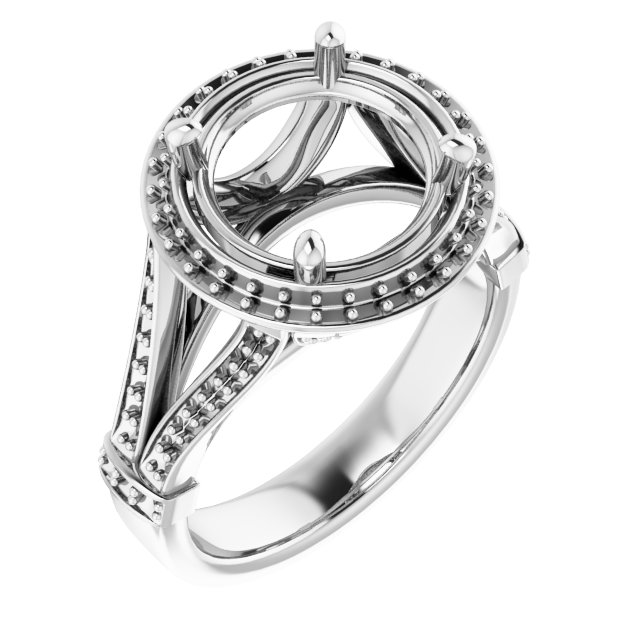 Halo-Style Ring