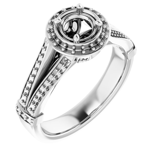 Halo-Style Ring