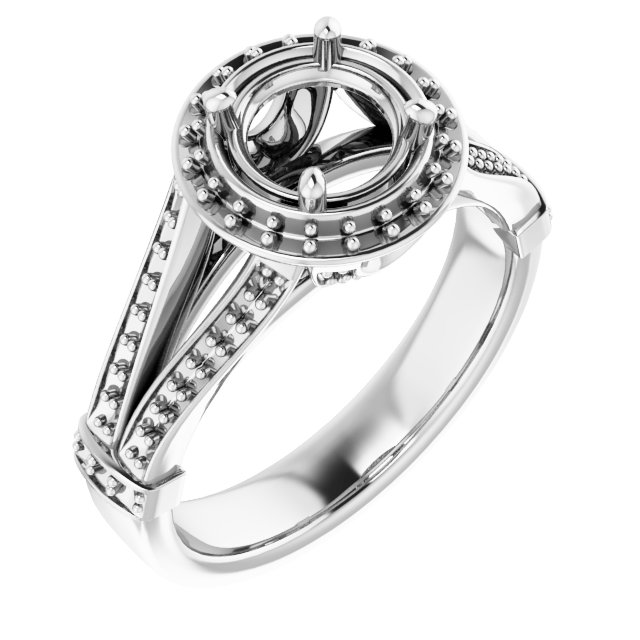 Halo-Style Ring