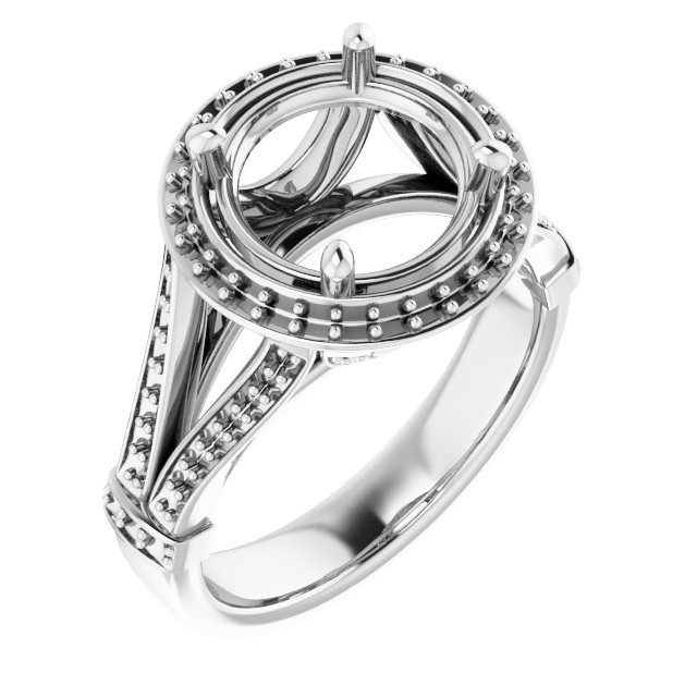 Halo-Style Ring