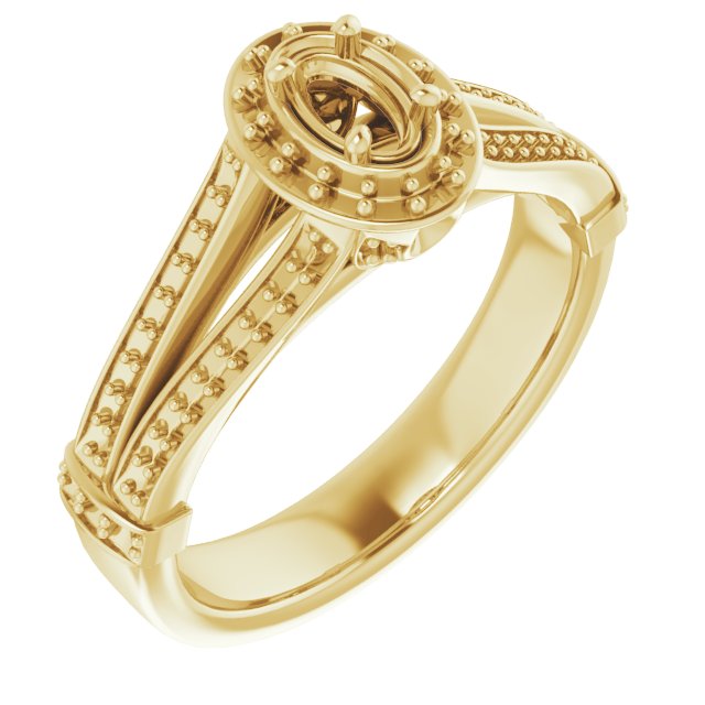 Halo-Style Ring