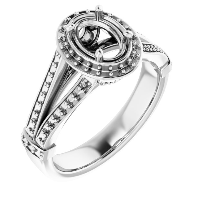Halo-Style Ring