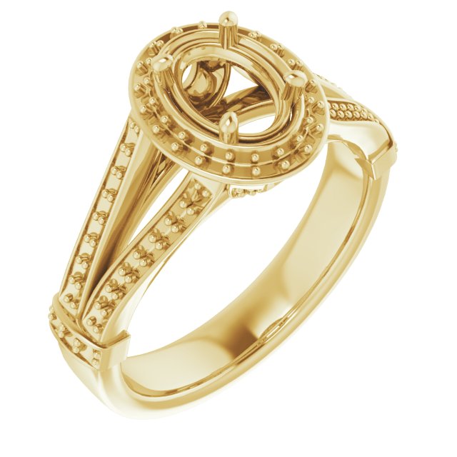 Halo-Style Ring