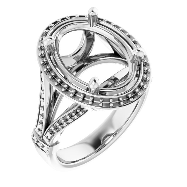 Halo-Style Ring