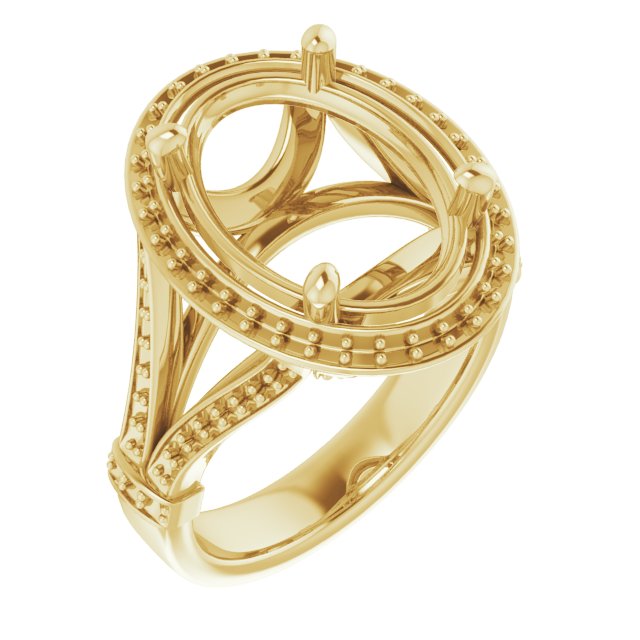 Halo-Style Ring