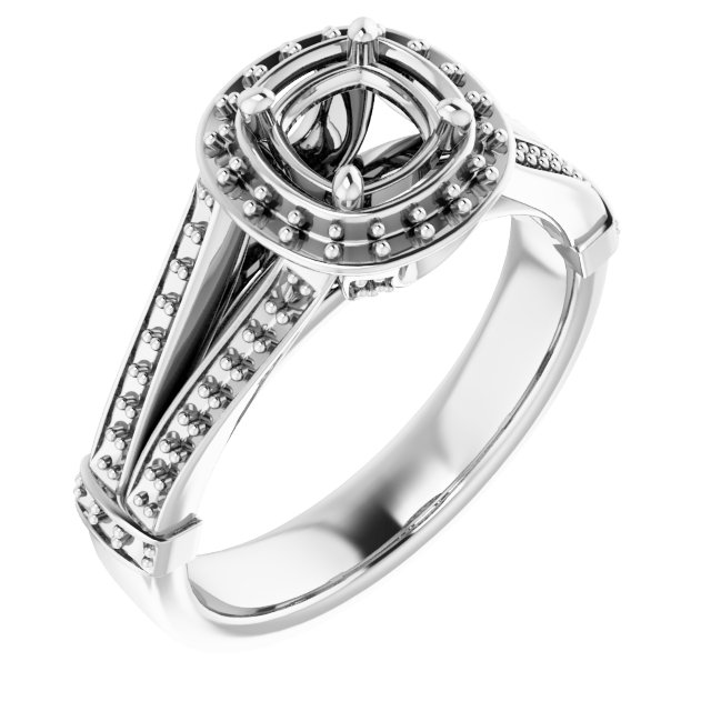 Halo-Style Ring