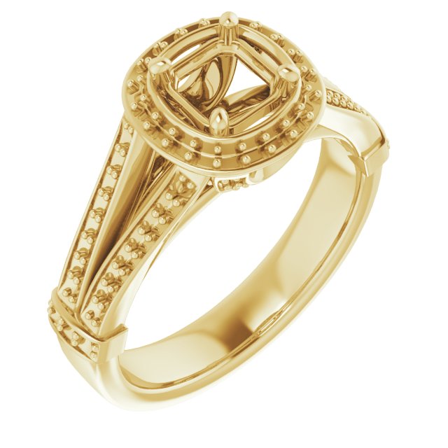 Halo-Style Ring