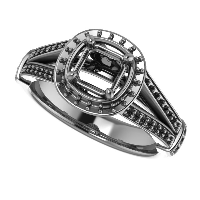 10 mm Square Ring Mounting view 5